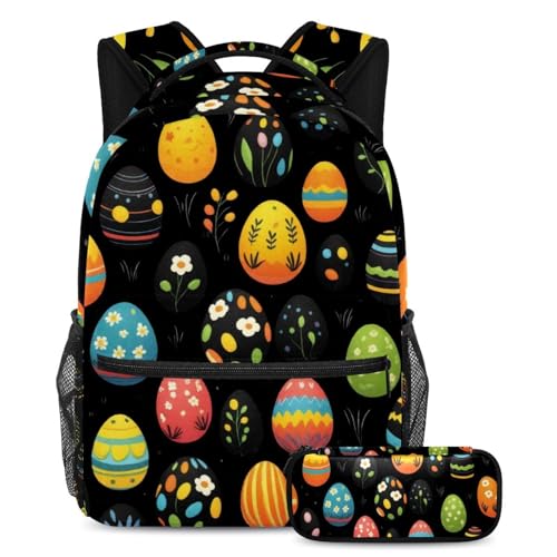 Sac à dos œuf de Pâques grand volume pour soulager le dos des élèves