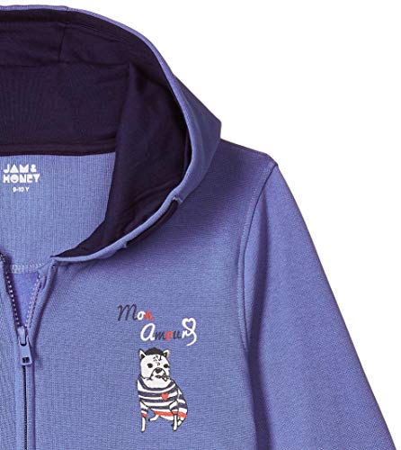 Image of Amazon Brand - Jam & Honey Girl's Cotton Winter Regular Fit Hooded Sweatshirt