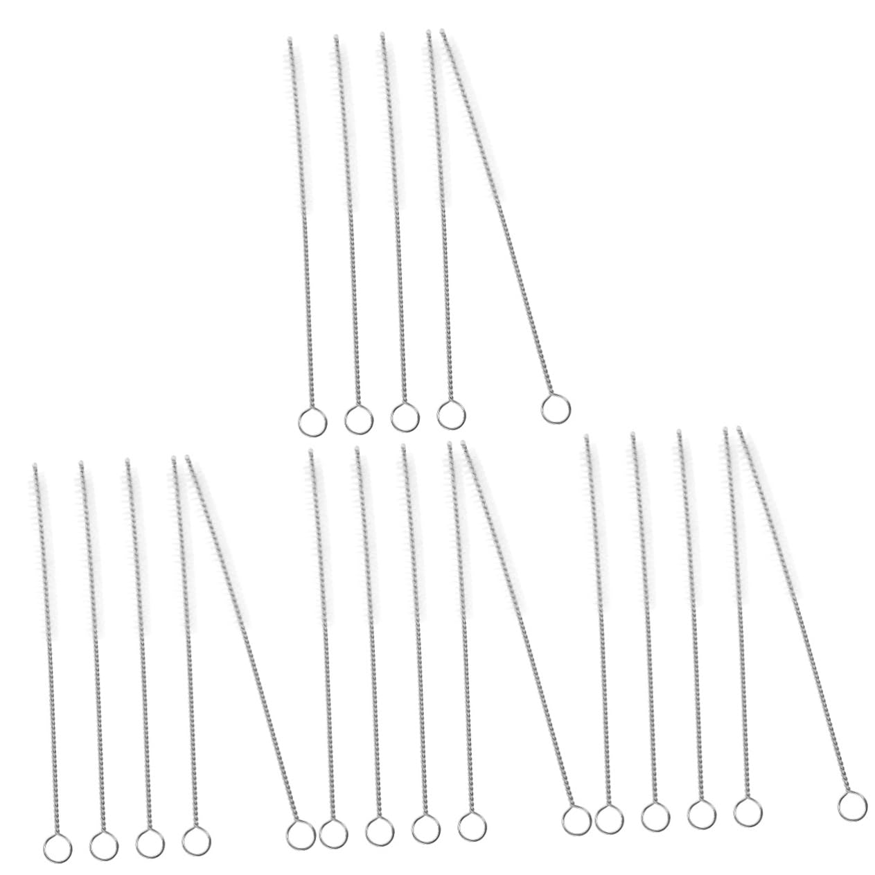 Healifty 15 Pezzi Spazzola Per La Pulizia Del Tubo Di Taglio Del Gas Cannuccia Portatile Pulitore Portatile Detergente Per Bottiglia D'Acqua Spazzole Per Tubi In Nylon Spazzola Per Biberon