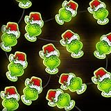 Guirnalda de luces navideñas, decoración de interior y exterior