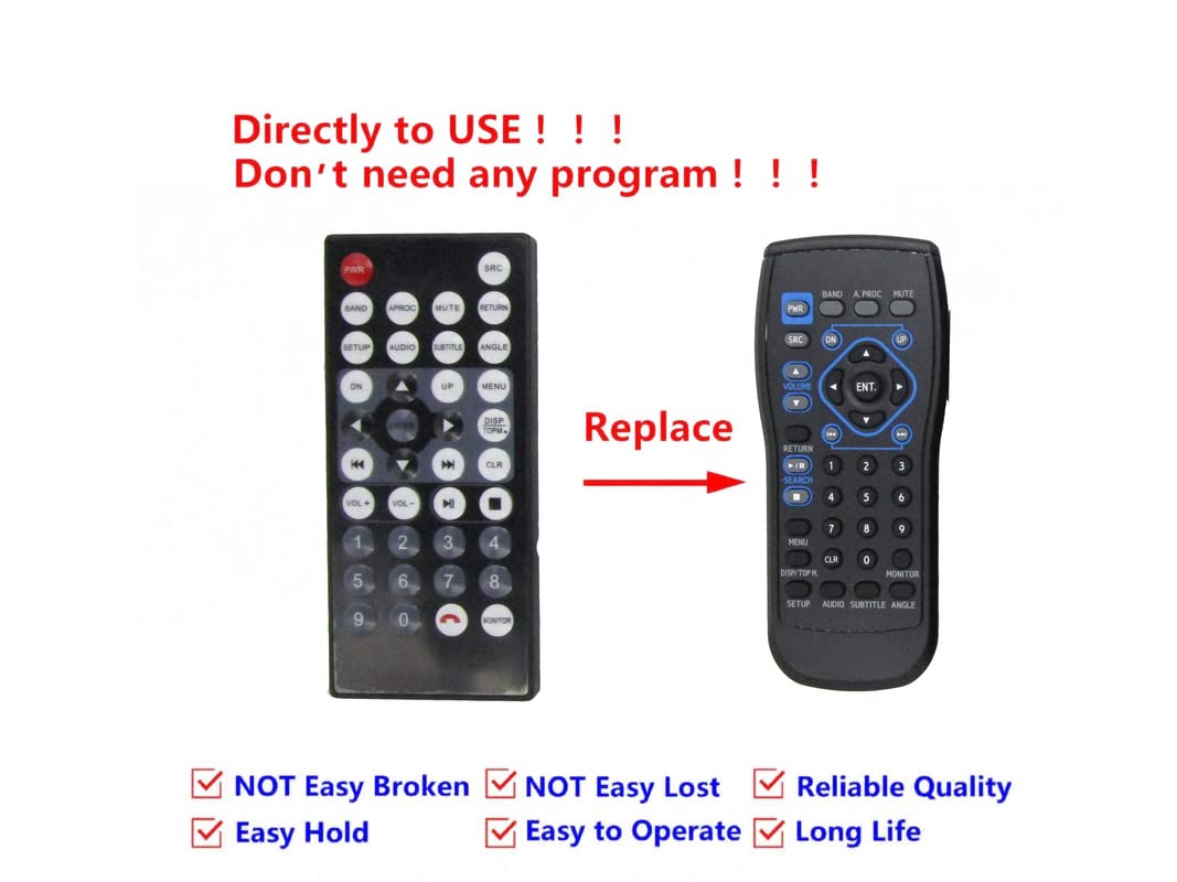 Remote Control for Alpine CDE-7859 CDE-7860R CDE-7871E CDE-7870 CDE-7872 CDE-9841R CDE-9843R CDE-9843RM CDE-9845 CDE-9845RB Bluetooth CD Car Receiver