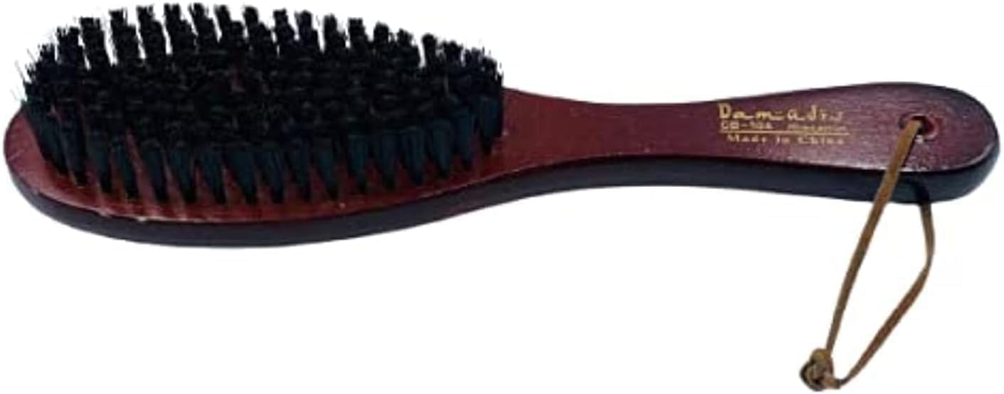 Bliss - Tan Wood Medium Soft Bristle Hair Brush