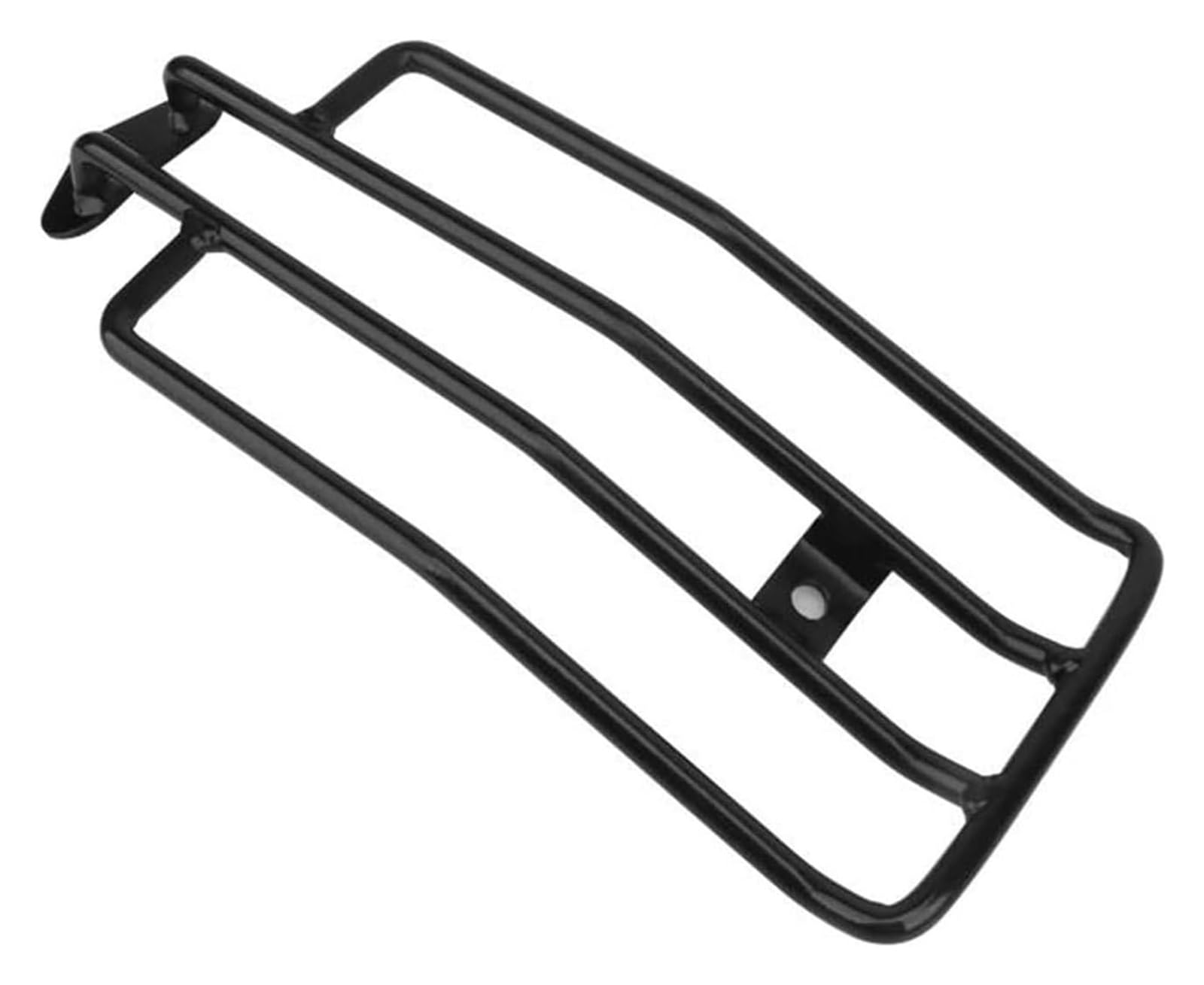 Sissy Bar Harley Sportster XL1200C en acier noir robuste de haute qualité