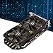 Bewinner RX580 8G-Grafikkarte, 6-polige 8-GB-GDDR5-Grafikkarte (256 Bit) mit Dual-Fan-Kühlsystem, HDMI, DP, PCI Express 2.0, für die Videobearbeitung von Computerspielen
