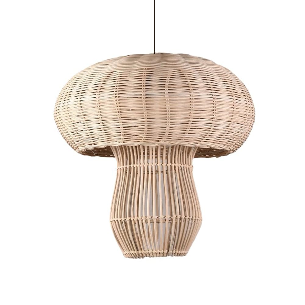 Lampe suspendue créative en forme de champignon pour une ambiance douce - 8