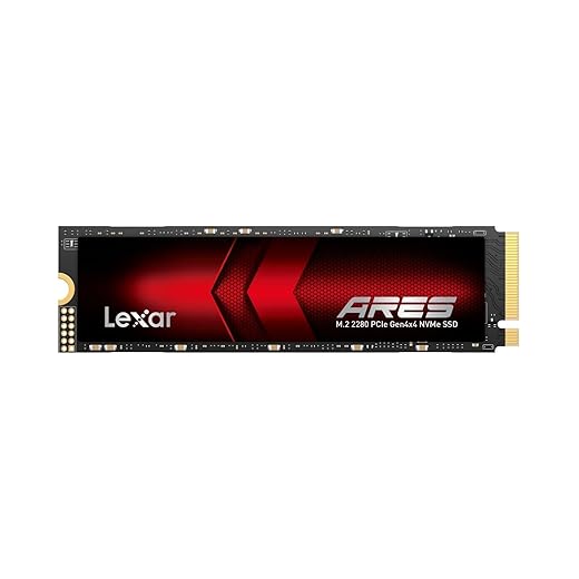 SSD 2To M.2 2280 PCIe Gen4x4 NVMe Interne Lexar ARES
