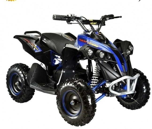 Elektryczny mini quad dla dzieci MTR Piranha, niebieski, 4-12 lat