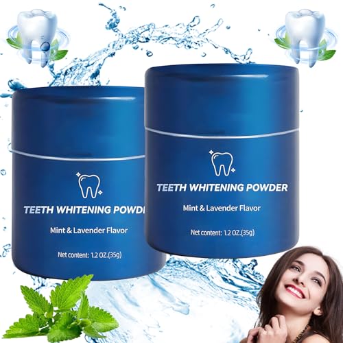 Magic Toothpaste Whitening Booster Powder,Snow Magic Teeth Whitening Powder,Purely White Teeth Whitening Powder,Tooth Whitening Powder Toothpaste for Stain Removal, for a Dazzling Smile(2PCS)