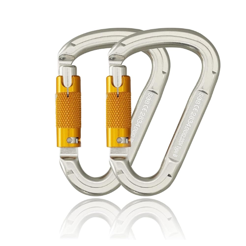 SOB Moschettone Arrampicata 25KN D-Shape