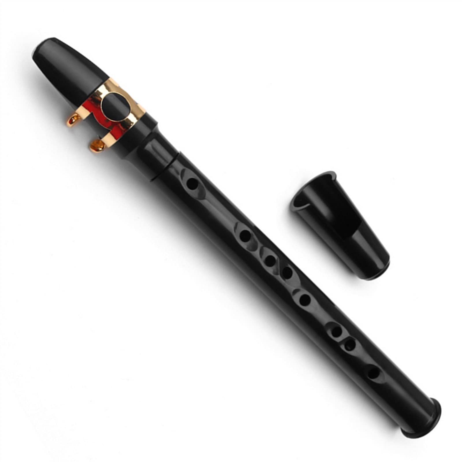 Saxophone Professionnel Mini Pocket Saxophone Portable Little Sax avec Sac De Transport Instrument À Vent en Bois (Color : 3/4)