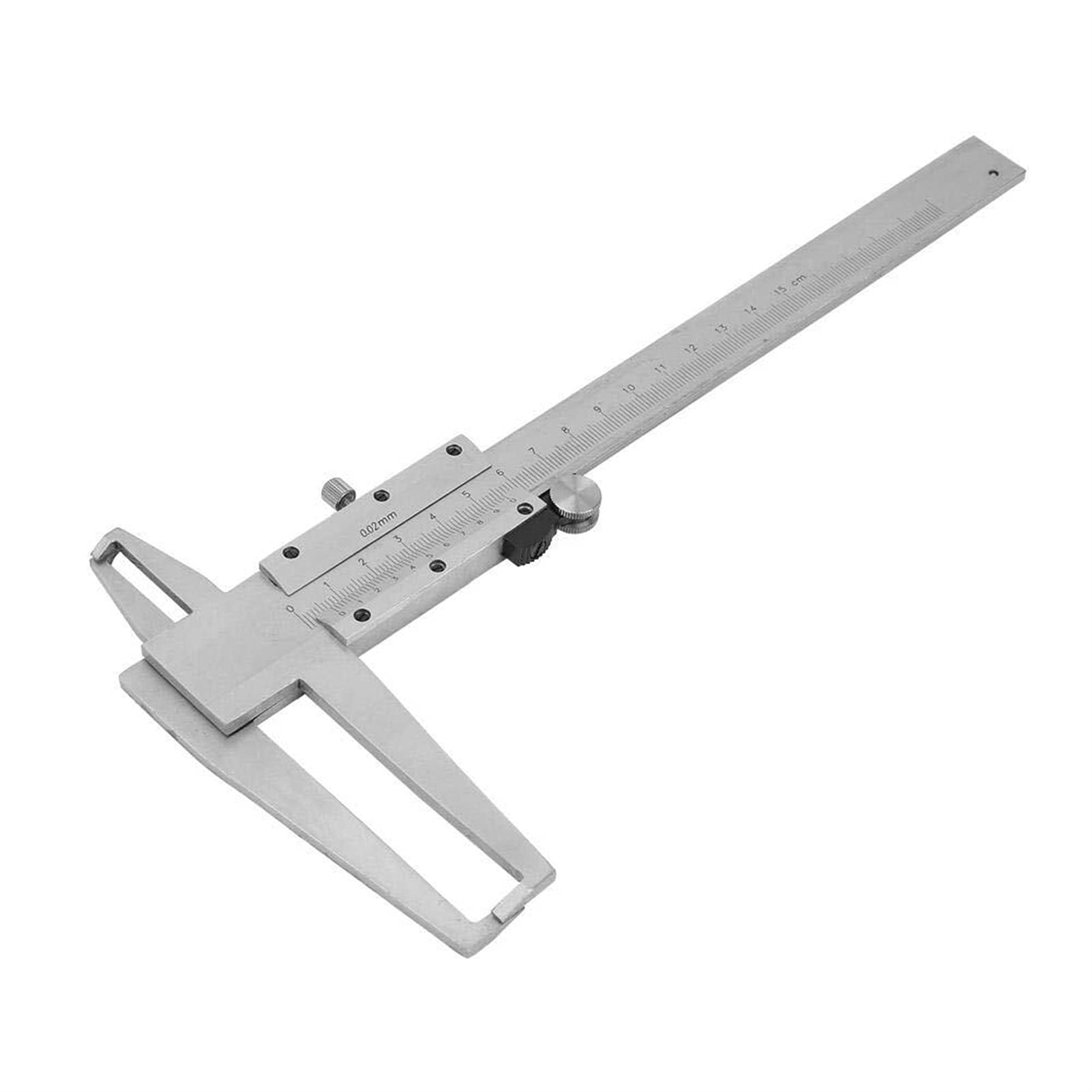 Wysokoprecyzyjny kątownik szybki, Suwmiarka z noniuszem 9-150 mm stal węglowa 0,02 mm do obróbki średnicy wewnętrznej