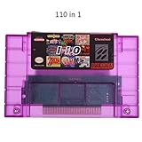 FidgetKute Super 110 in 1 Game Cartridge for SNES 16-Bit Multicart NTSC SNES Super Nintendo