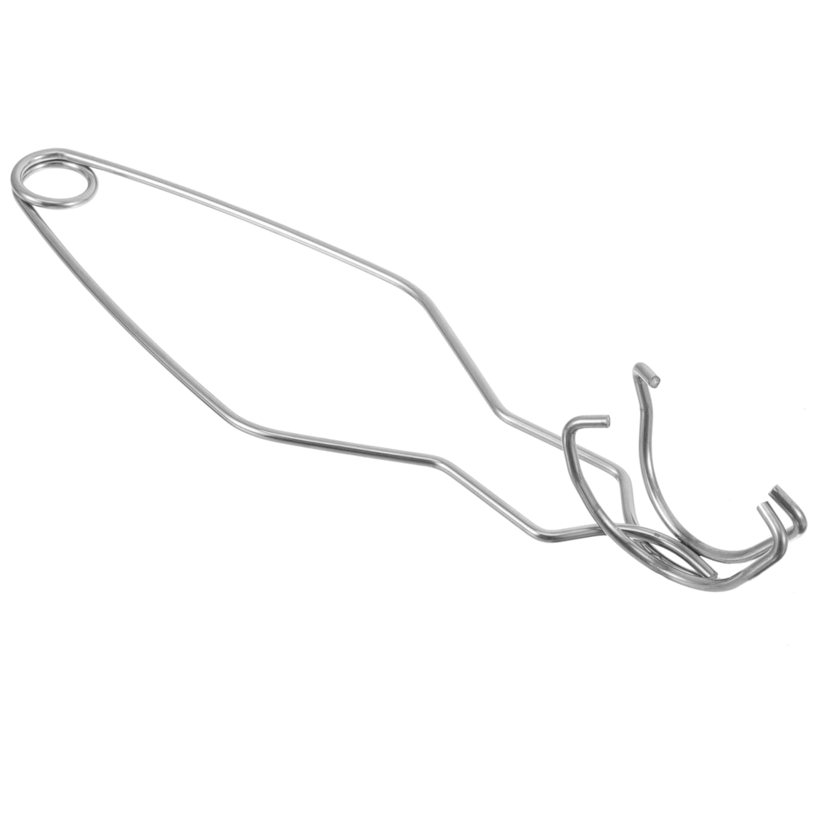 Graphite Crucible Clamp Melting Gold Tool Crucible Tong Metal Refining Tool Chemical Crucible Clamp Laboratory Accessories Circle Crucible Clamp Graphite Crucible Plier Tongs