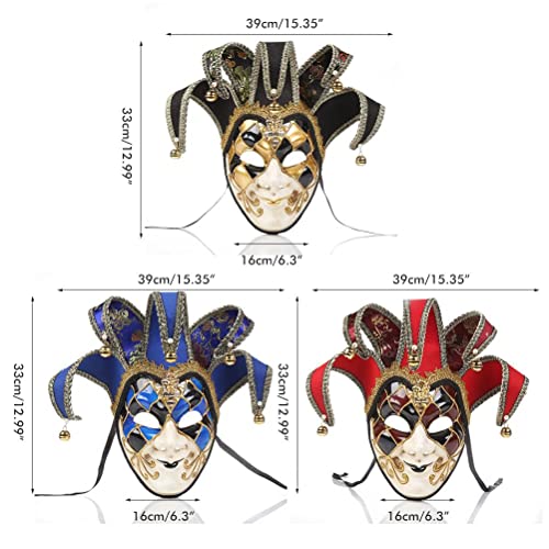 Venetiaanse Masker Heren, Carnaval Masker, Glanzend Venetiaans