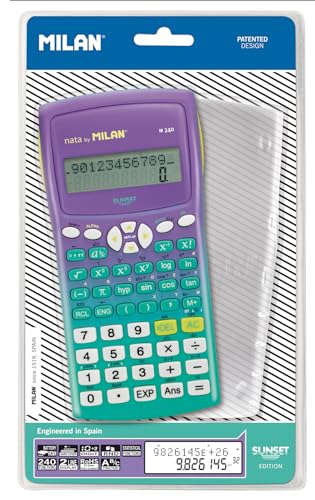 Blíster calculadora científica M240 Sunset verde
