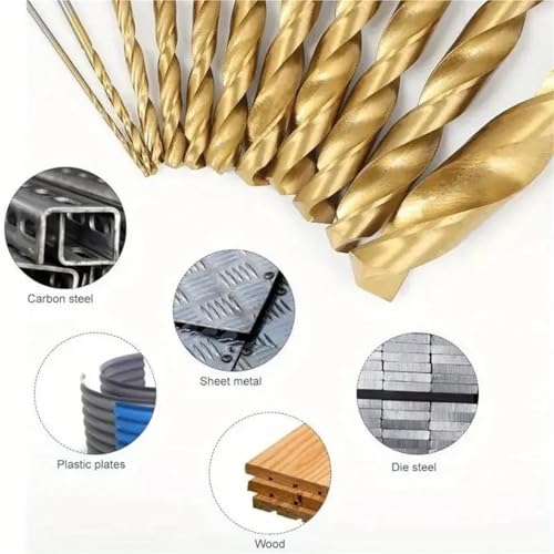 Set de Brocas de Acero Rápido 99 Piezas para Taladro miniatura 5