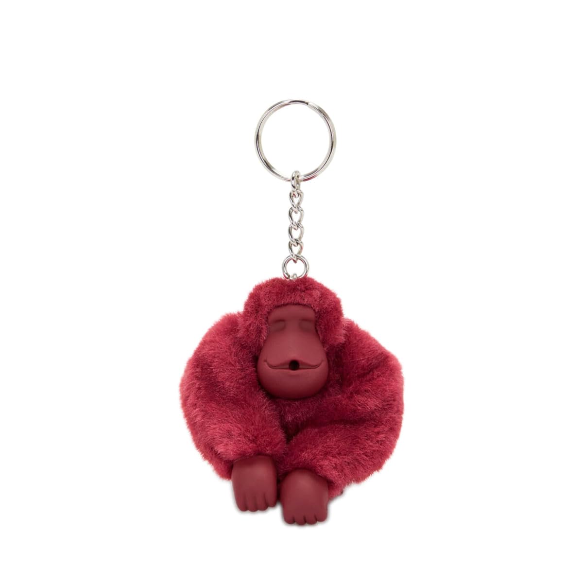 Kipling MONKEYCLIP M Medium monkey keyhanger, Monkeys/Keyhangers, Lounge Wine (Red)