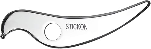 Herramienta de masaje de raspado Gua Sha de acero inoxidable, herramientas STICKON IASTM, gran herramienta de movilización de tejidos blandos (forma