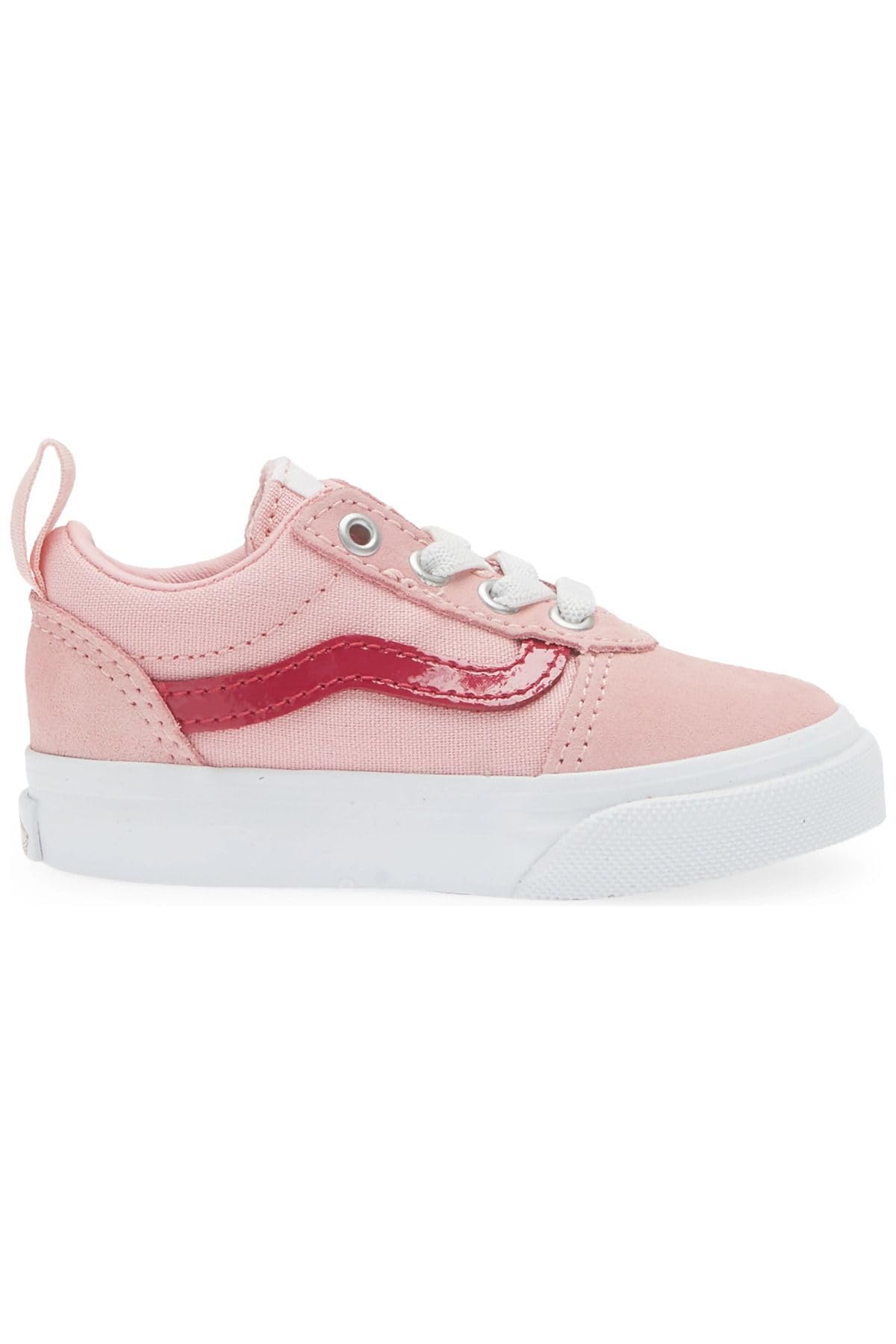 Vans Unisex Ward çocuk spor ayakkabısı, Parlak Mercan Allık, 24 EU
