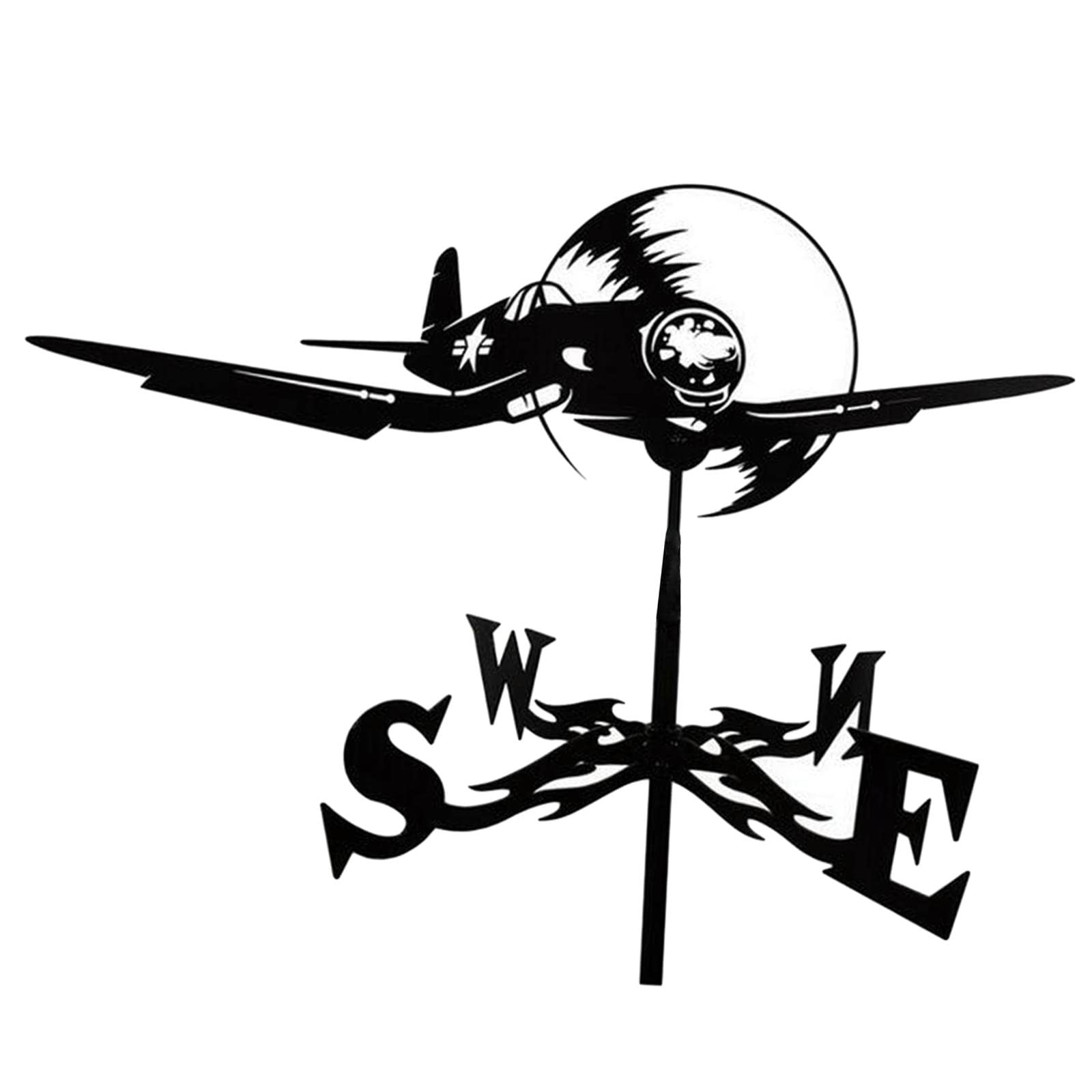 Weather Vane Yard Wind Direction Indicator Kit Bracket Weathervane Plane |Home & Garden | Yard, Garden & Outdoor Living | Garden D?©cor | Weathervanes-image-36