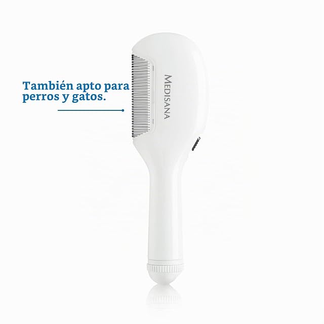 Foto 3 de 8 de medisana LC 860 peine eléctrico para piojos, peine contra piojos y liendres, peine para liendres