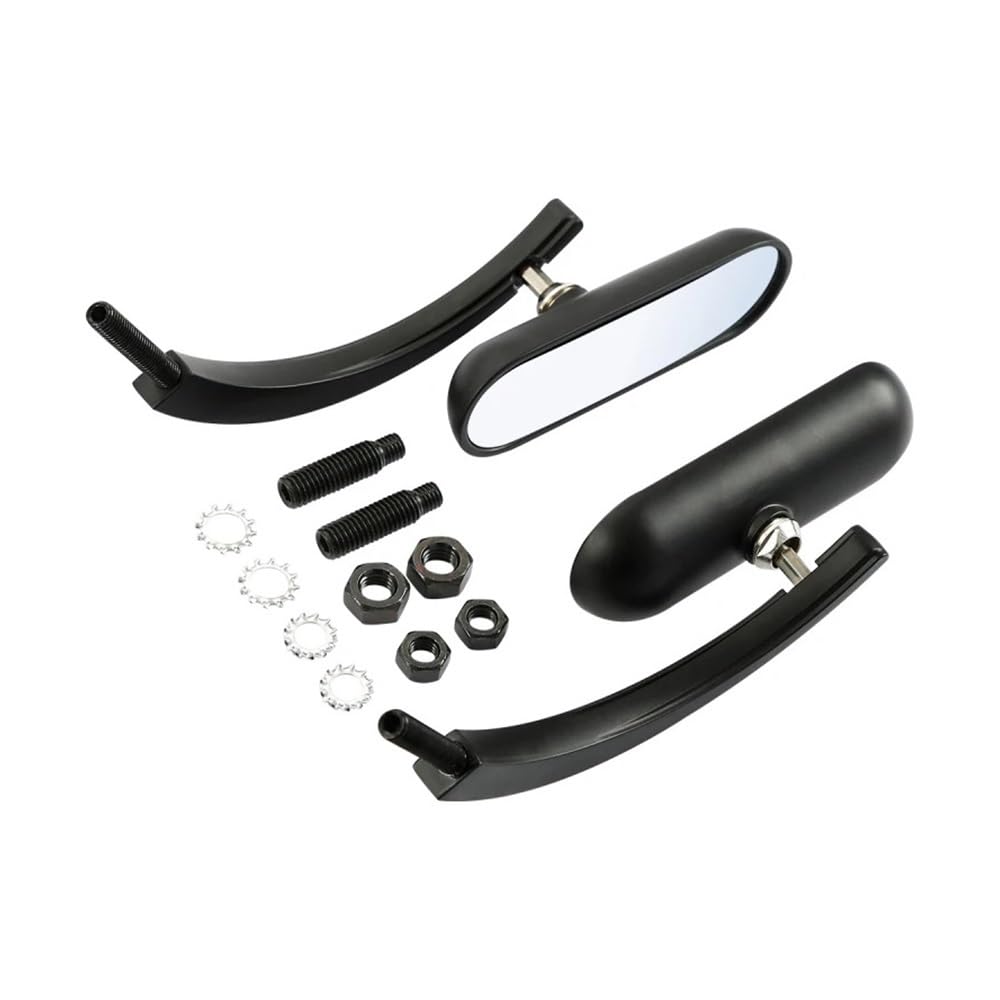 Specchietto retrovisore for Moto da 8 mm e 10 mm, Adatto for Harley Road Electra Glide Road Glide Dyna Sportster