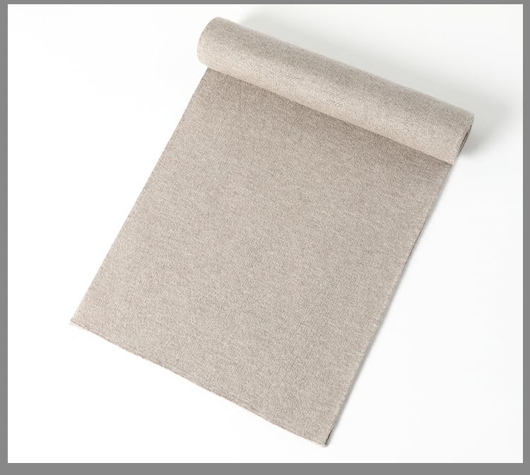 Warm Wool Scarf, Charcoal Gray, 70 x 12 in (Warm Gray)2