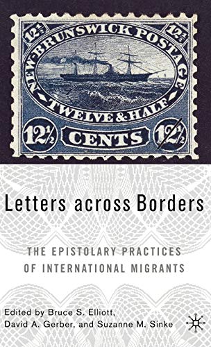Letters across Borders: The Epistolary Practice... 1403971013 Book Cover