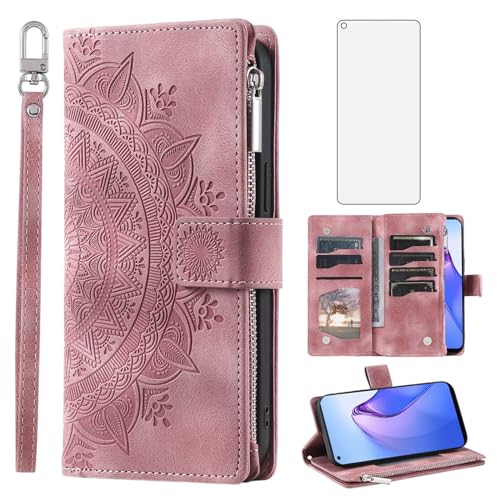 Housse OPPO Reno 8 5G avec fermeture éclair pour libérer vos mains