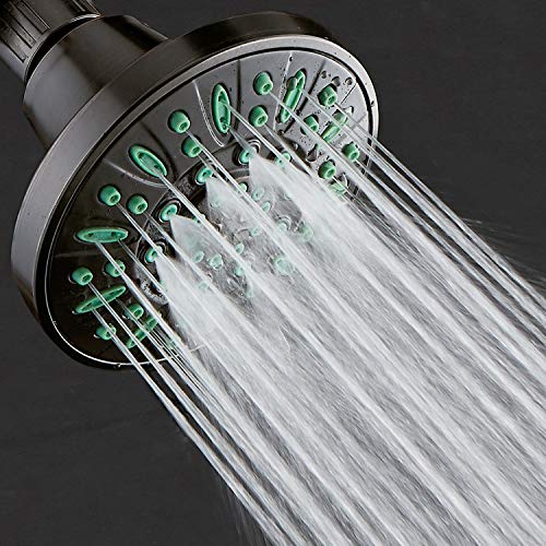 Cabezal de ducha AquaDance 6 ajustes con protección antiobstrucción miniatura 6