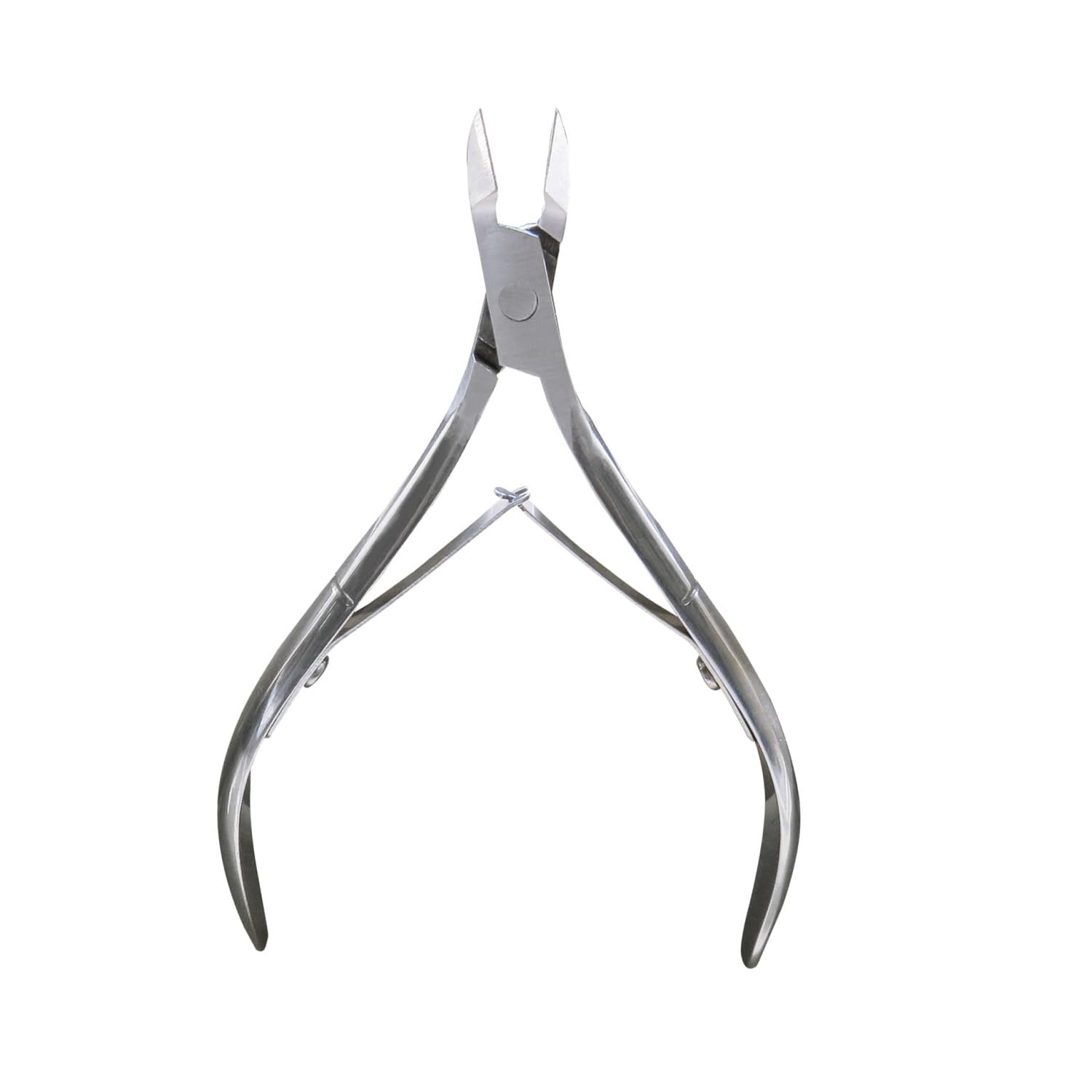 LATRAT Pinza per cuticole di precisione con superficie di taglio da 7 mm, in acciaio inox, tagliaunghie in acciaio inox