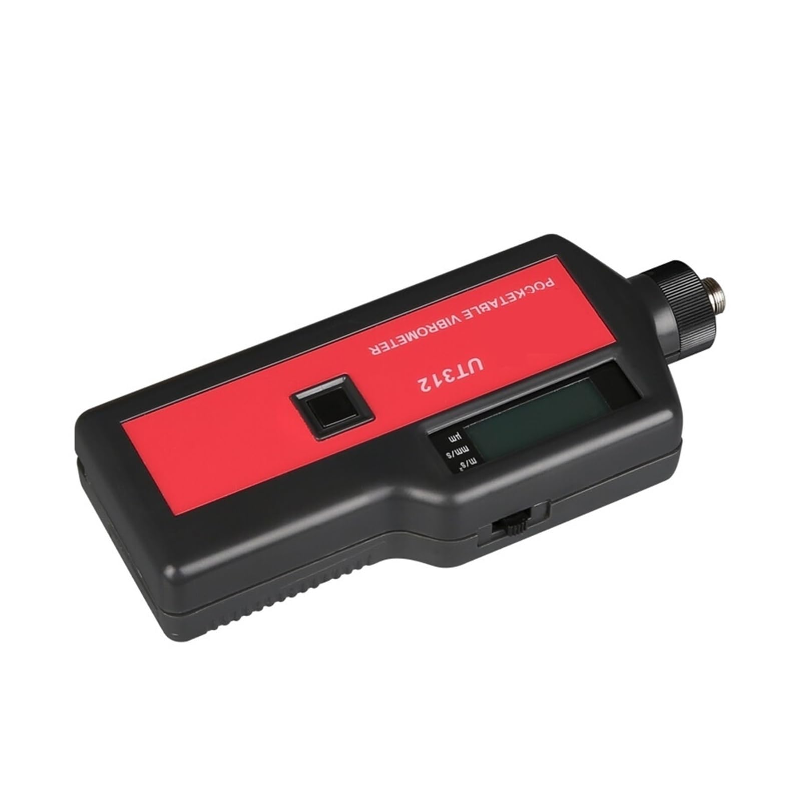 Vibrationsmesser, UT312 Tragbares Vibrationsmessgerät Hochempfindliche Sonde Vibrationsverschiebung Geschwindigkeitsbeschleunigungsmessung