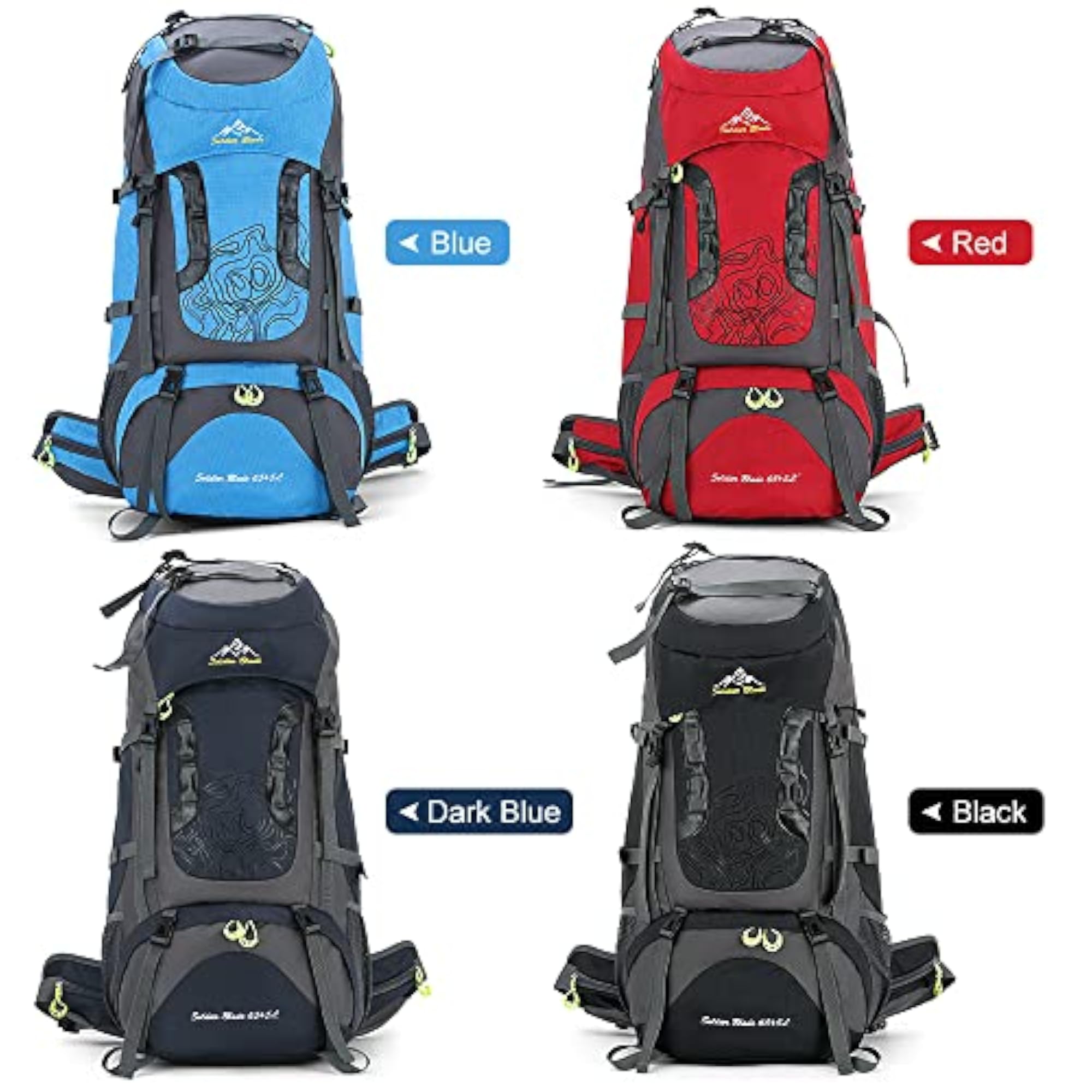70L Camping Hiking Backpack Large Capacity
