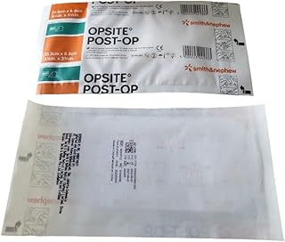Opsite Post-Op 15.5cm x 8.5cm Adhesive Film Island Dressing, Pack of 10