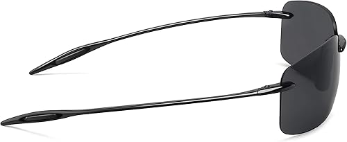 Miniatura 4 de JULI MJ8009 - Lentes de sol deportivos para hombres y mujeres marco sin montura para correr pesca golf surf y conducción Estándar