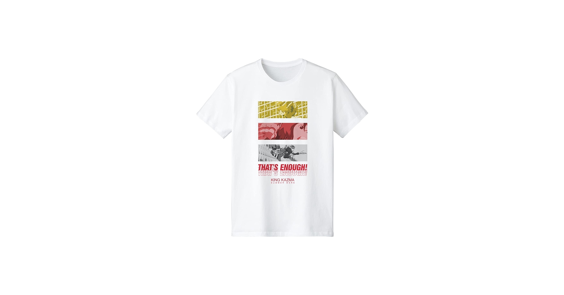 サマーウォーズ 限定 Tシャツ メンズ M キングカズマ 新品未開封 ホワイト Amazon.co.jp: サマーウォーズ キング カズマ シーン Tシャツ