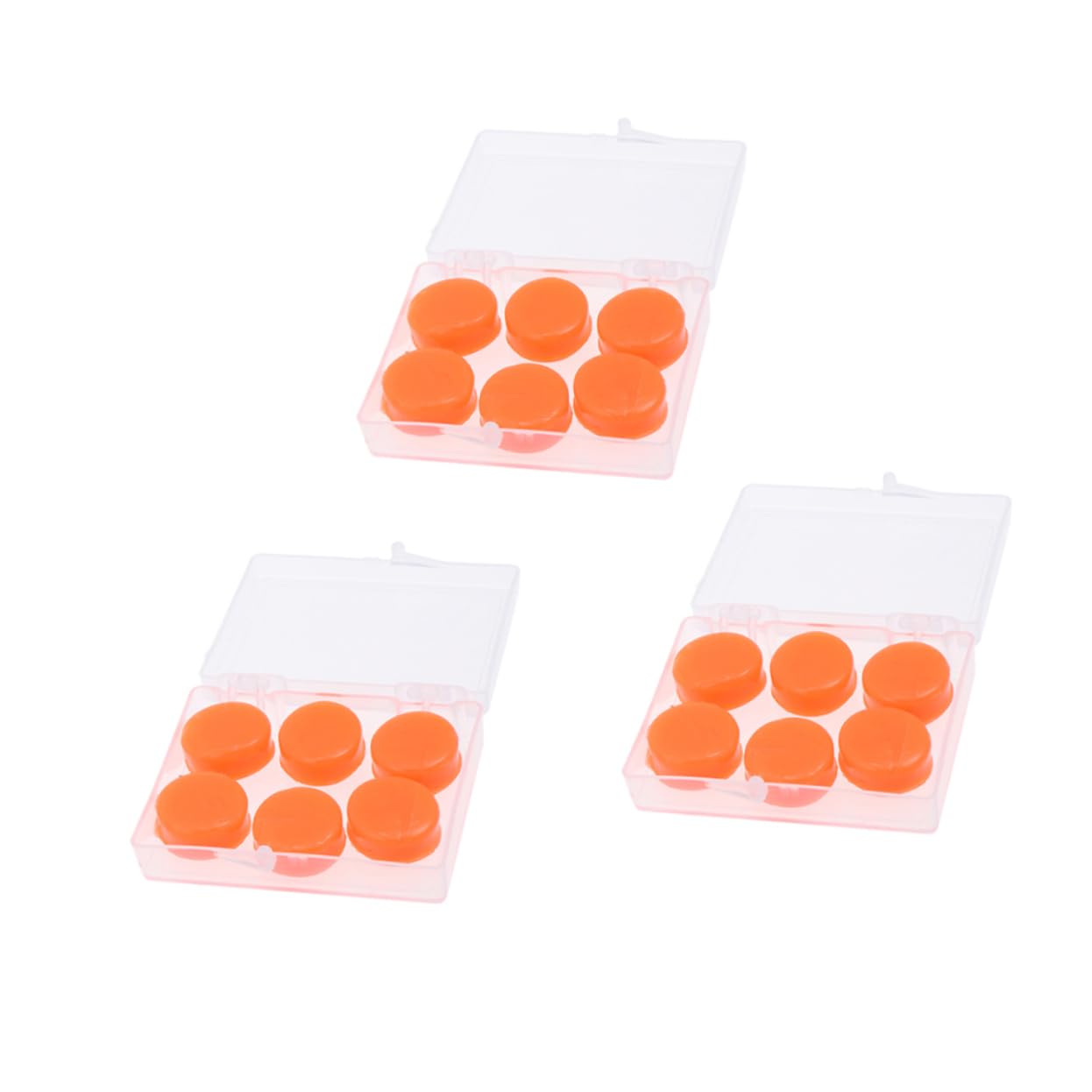 minkissy Waterproof Soundproof Earbuds Deformable Swimming Earplugs for Bathing Plane Noise Reduction