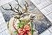 Luca-S Counted Cross Stitch Kit Christmas Deer 21 x 30 cm