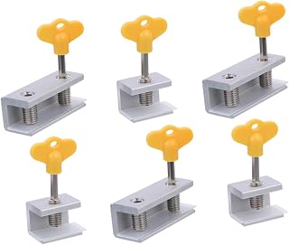 SEWOART 6pcs Security Lock Window Safety Locks Drawer Safety Locks Window Security Lock Window Locks