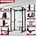 ONNO Power Cage,1500LBS Power Rack with Adjustable Cable Crossover System,Multi-Function Workout Cage,Squat Rack for Home Gym F2 and More Training Attachment