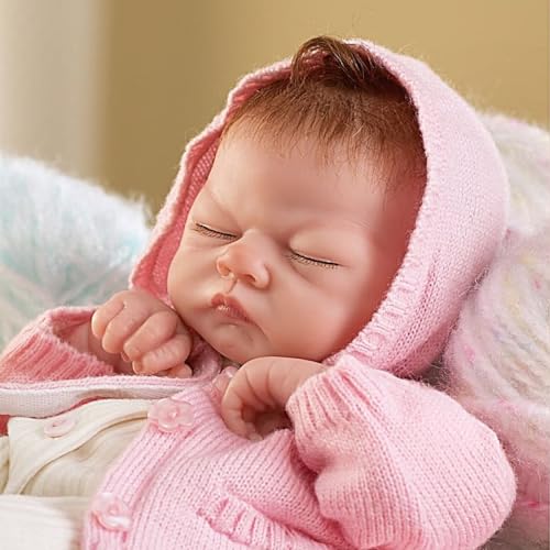 Muñeca realista bebé de 25.4 cm So Truly Real miniatura 6