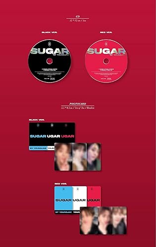Miniatura 3 de DREAMUS GOT7 Youngjae SUGAR 2 Contenido del Mini Álbum+Seguimiento Sellado (Versión Roja)