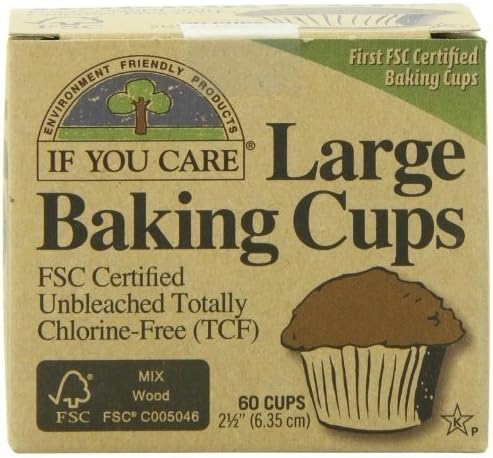 Baking Cups - Brown 2.5 Inch - Case Of 24 - 60 Count