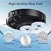 6-Pack Mop Pads for Dreame L40 Ultra/X40 Ultra/X50 Ultra/L50 Ultra/L10S Ultra/ L10s Pro Ultra Heat/L10S Ultra Gen2/L40S Ultra/X30 Ultra/L10 Ultra Robot Vacuum, Washable Microfiber Replacement Pads