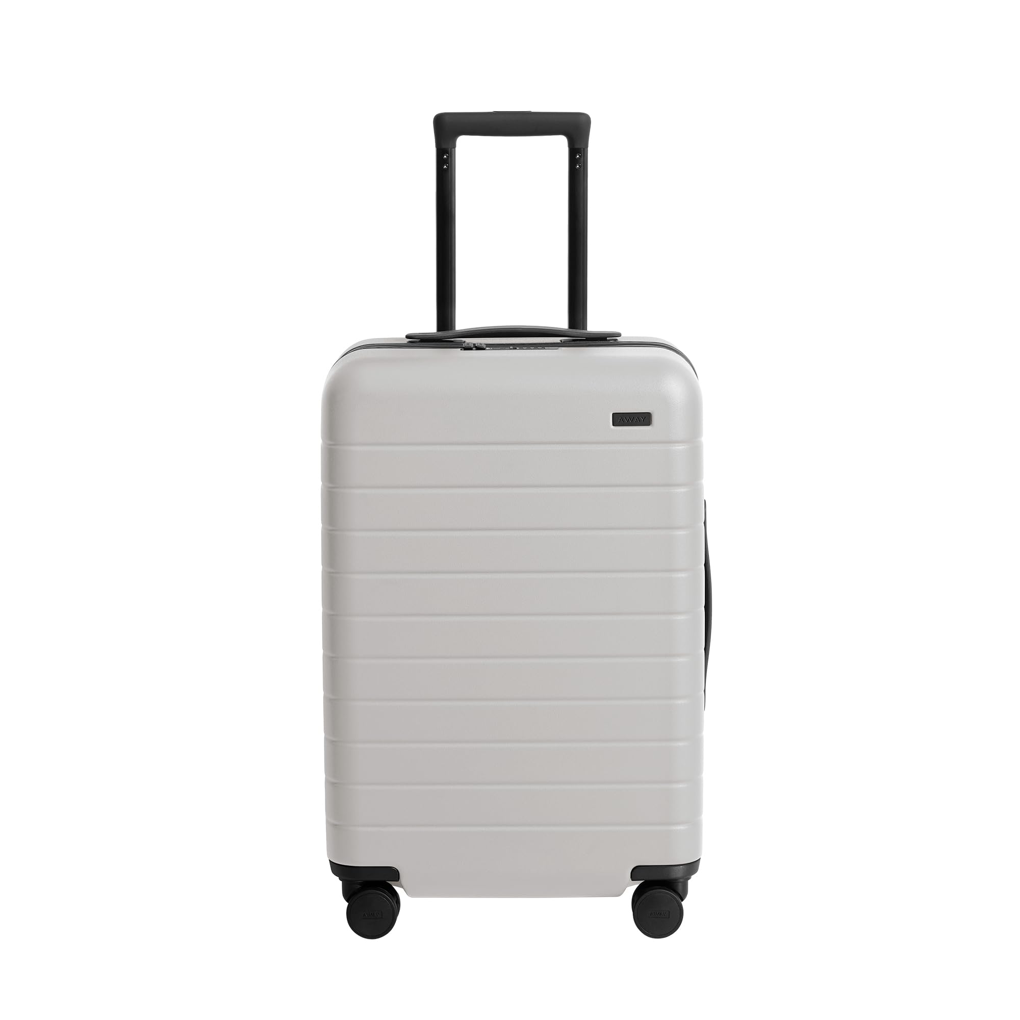 Away Bigger Carry-On Luggage, Lightweight Hardside Large Suitcase with Spinner Wheels, TSA Lock, Airline Approved, Cloud Gray