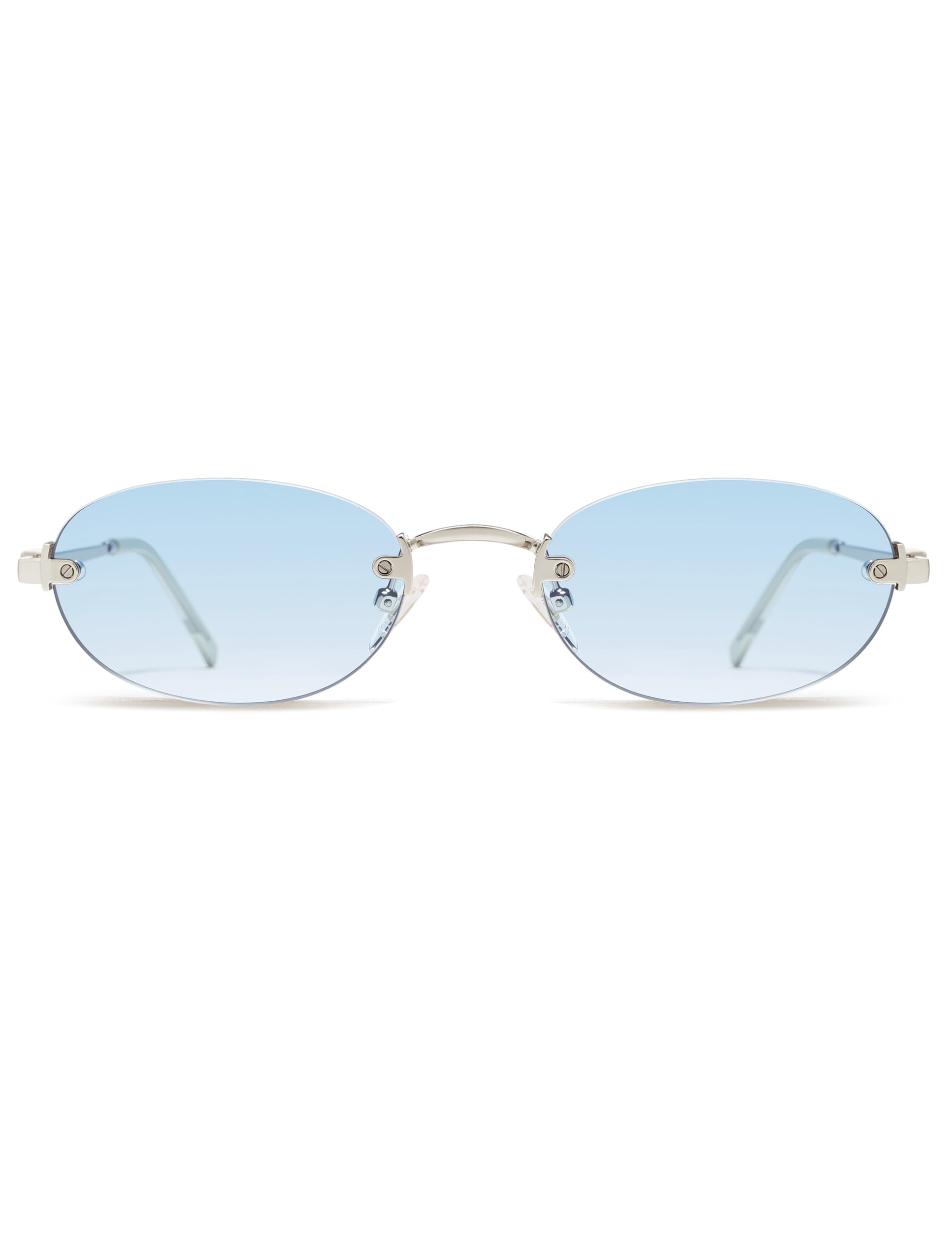 Retro Small Oval Sunglasses for Women Men Y2K AP3762