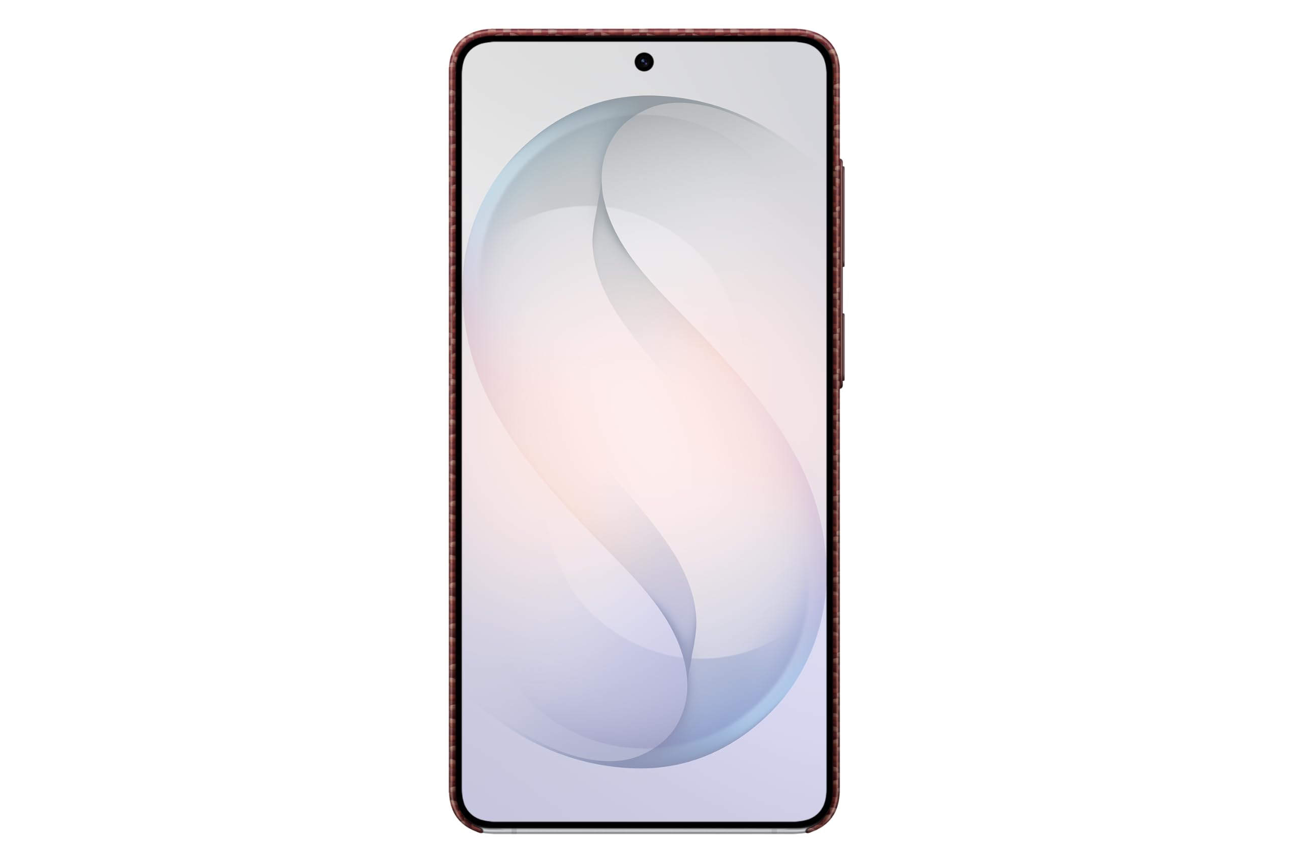Samsung EF-KS947 etui na smartfon z włókna węglowego, etui na telefon komórkowy z pierścieniem magnetycznym do mocowania akcesoriów, etui ochronne, odporne na uderzenia, cienkie i poręczne, koralowa