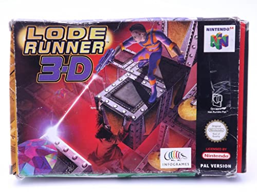 Lode Runner 3D - [N64]