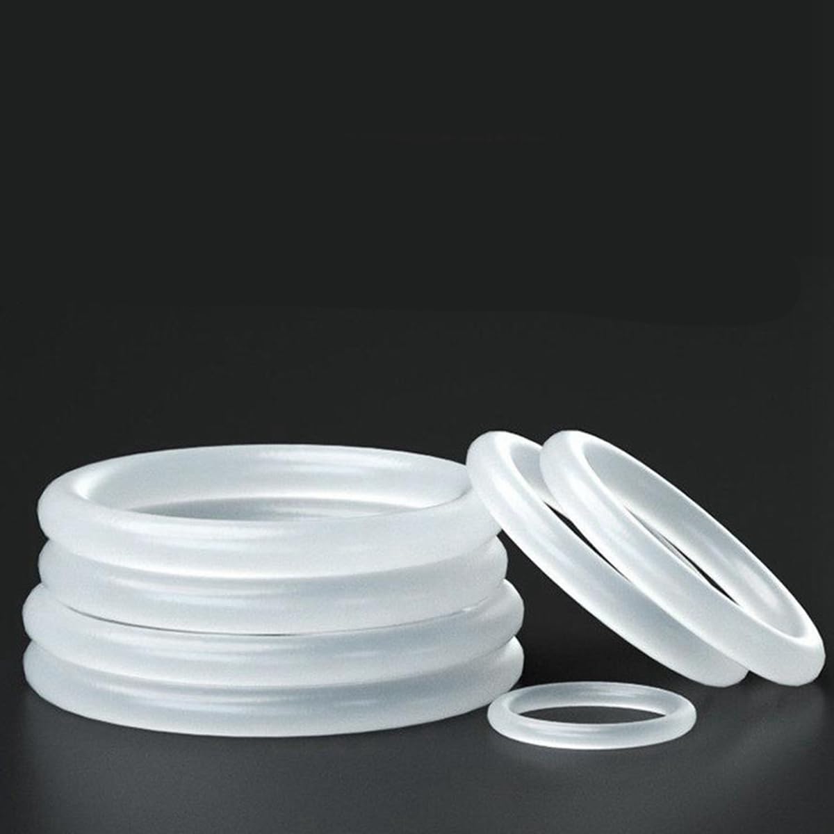 Junta tórica de goma blanca 51x43x4mm 10 unidades