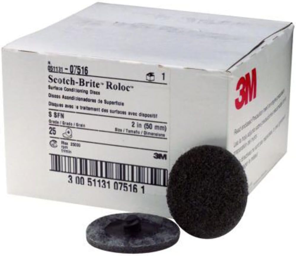 3M - Disc Roloc 2 Sf 25/Bx Gray (7516)